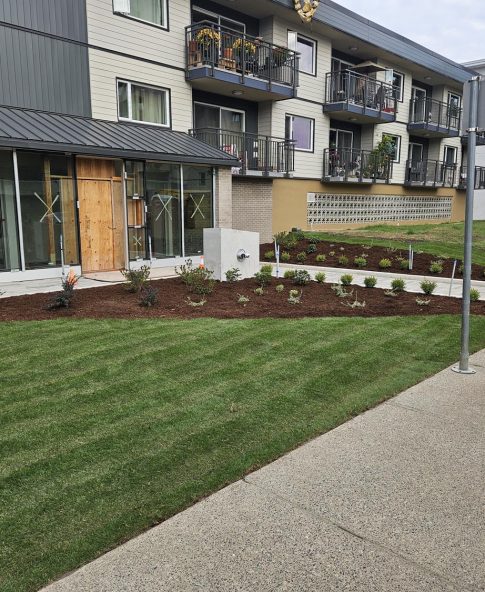 Apartment Building Pathway